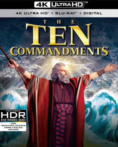 The Ten Commandments - 4K (Fandango) or 4K (iTunes)