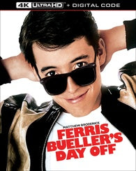 Ferris Bueller's Day Off - 4K (Fandango) or 4K (itunes)