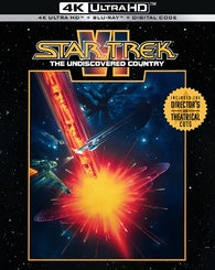 Star Trek VI: Undiscovered Country - 4K (Fandango) or 4K (itunes)