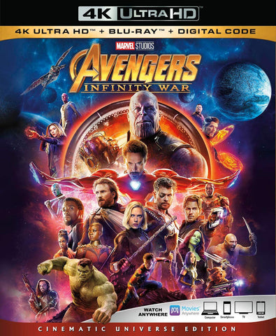 Avengers Infinity War 4K VUDU/MA