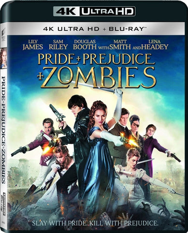 Pride, Prejudice & Zombies 4K UHD VUDU/MA or itunes HD via MA