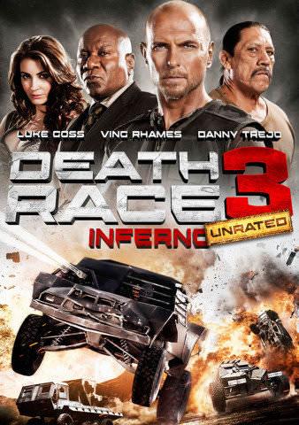 Death Race 3 Inferno (UNRATED) HD VUDU/MA or itunes HD via MA