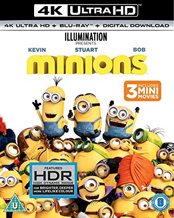 Minions Itunes 4K UHD (Ports to Movies Anywhere/VUDU in 4K)