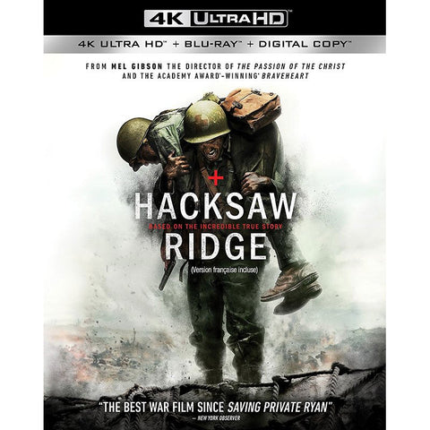 Hacksaw Ridge 4K UHD VUDU (Does not port to MA)