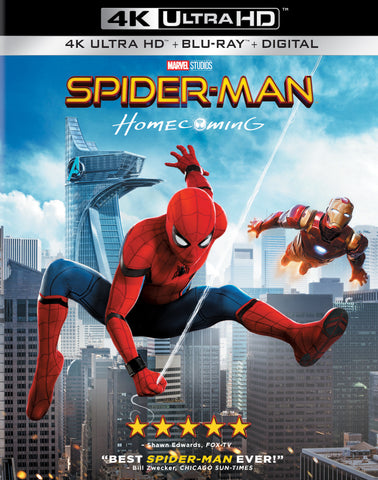 Spider-Man: Homecoming 4K UHD or itunes HD via MA