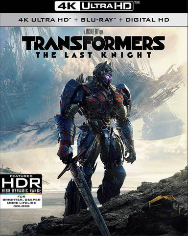 Transformers: The Last Knight 4K UHD VUDU