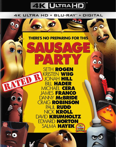 Sausage Party 4K UHD or itunes HD VIA MA